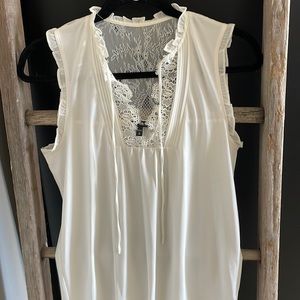 Ivory business casual shirt